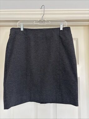 J. Jill Charcoal Gray Pencil Skirt